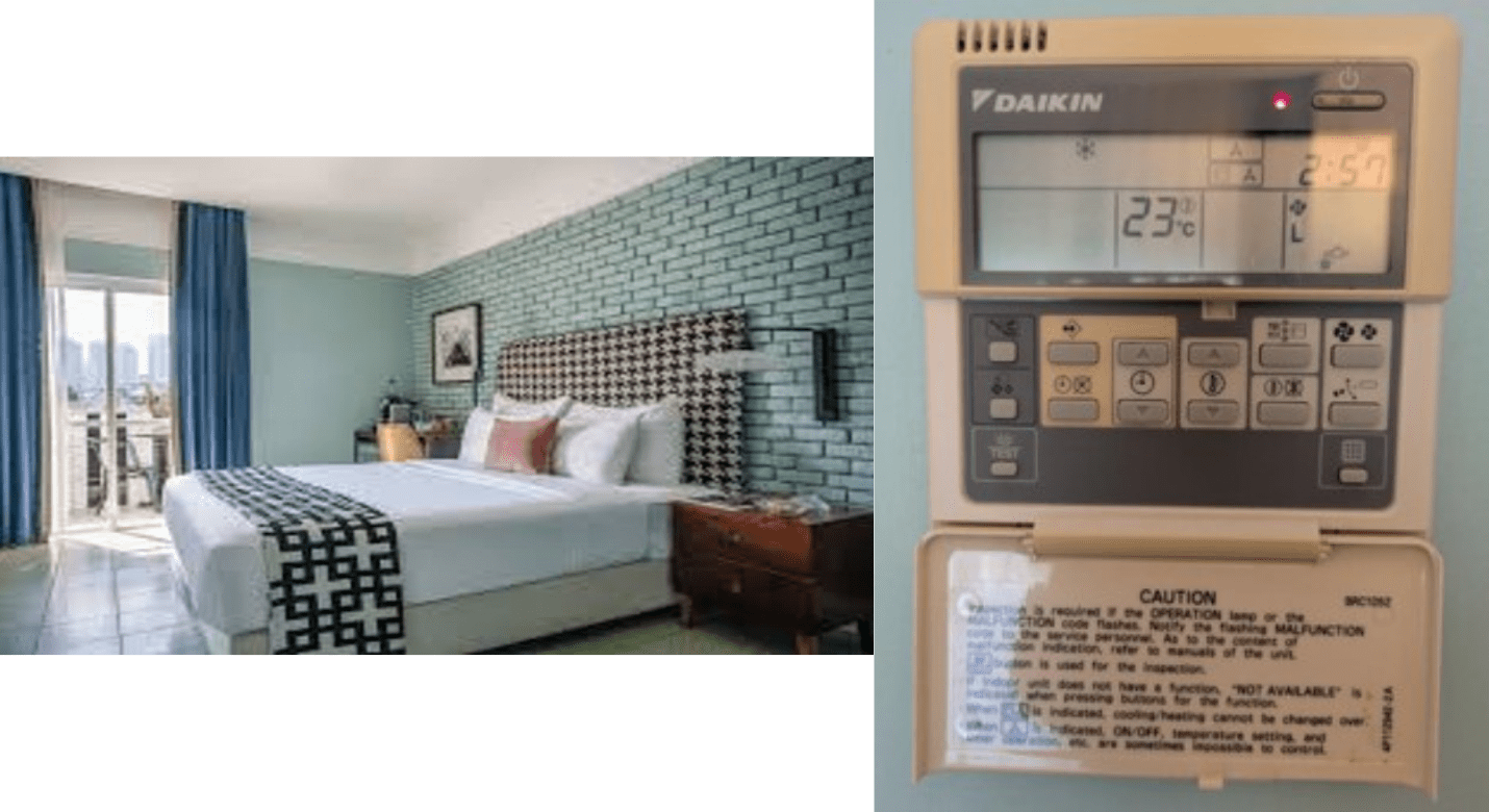 Hotel DCV setup